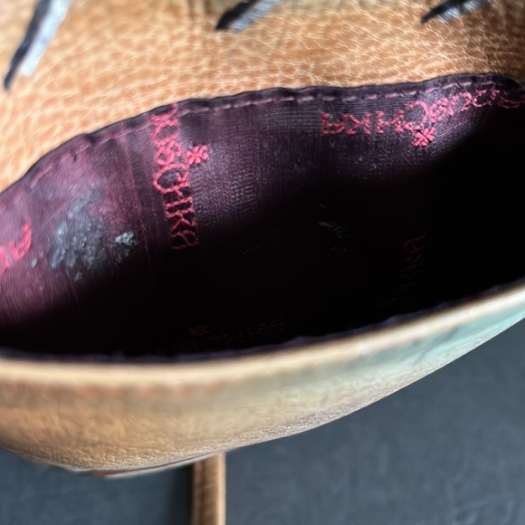 Anuschka Hand Painted Leather Boho Crossbody Bag - Picture 9 of 16